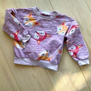 French brand 18/24 fox sweatshirt